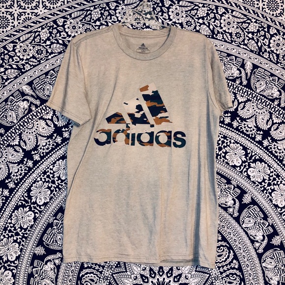 adidas Other - Men's Tan Camo Adidas T-Shirt